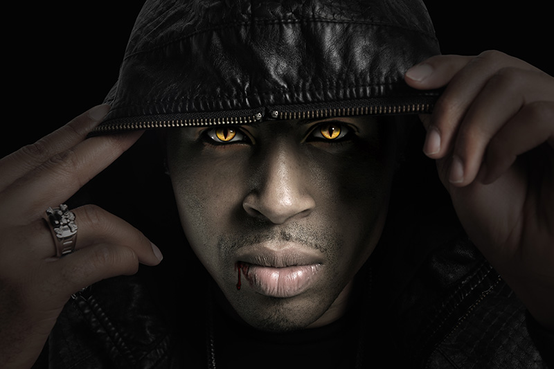Luther the Austin vampire coven leader in Graveyard Druid