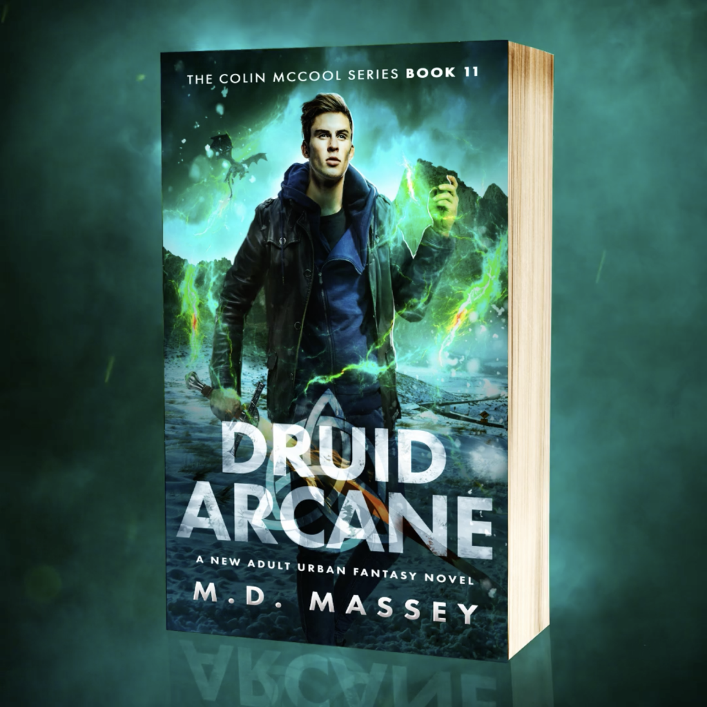 Druid Arcane urban fantasy book trailer screenshot