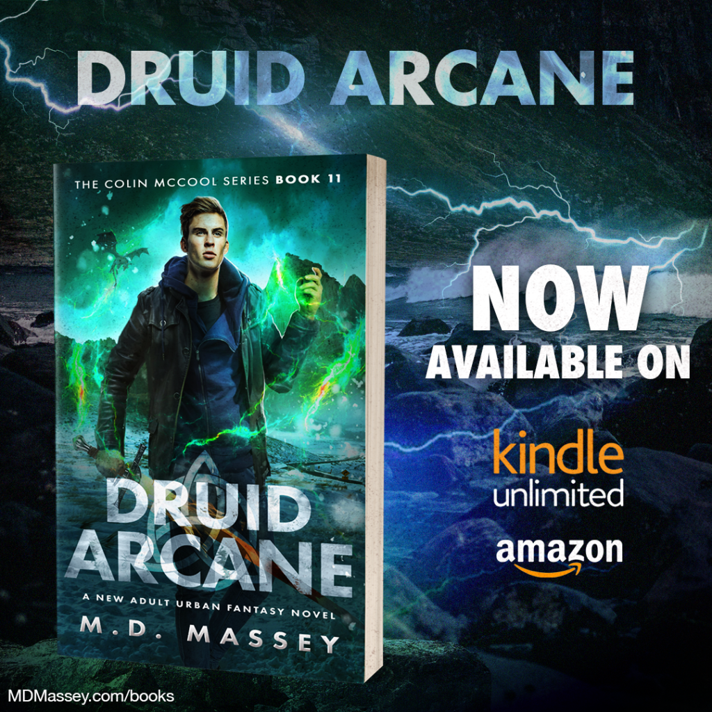 Druid Arcance urban fantasy novel