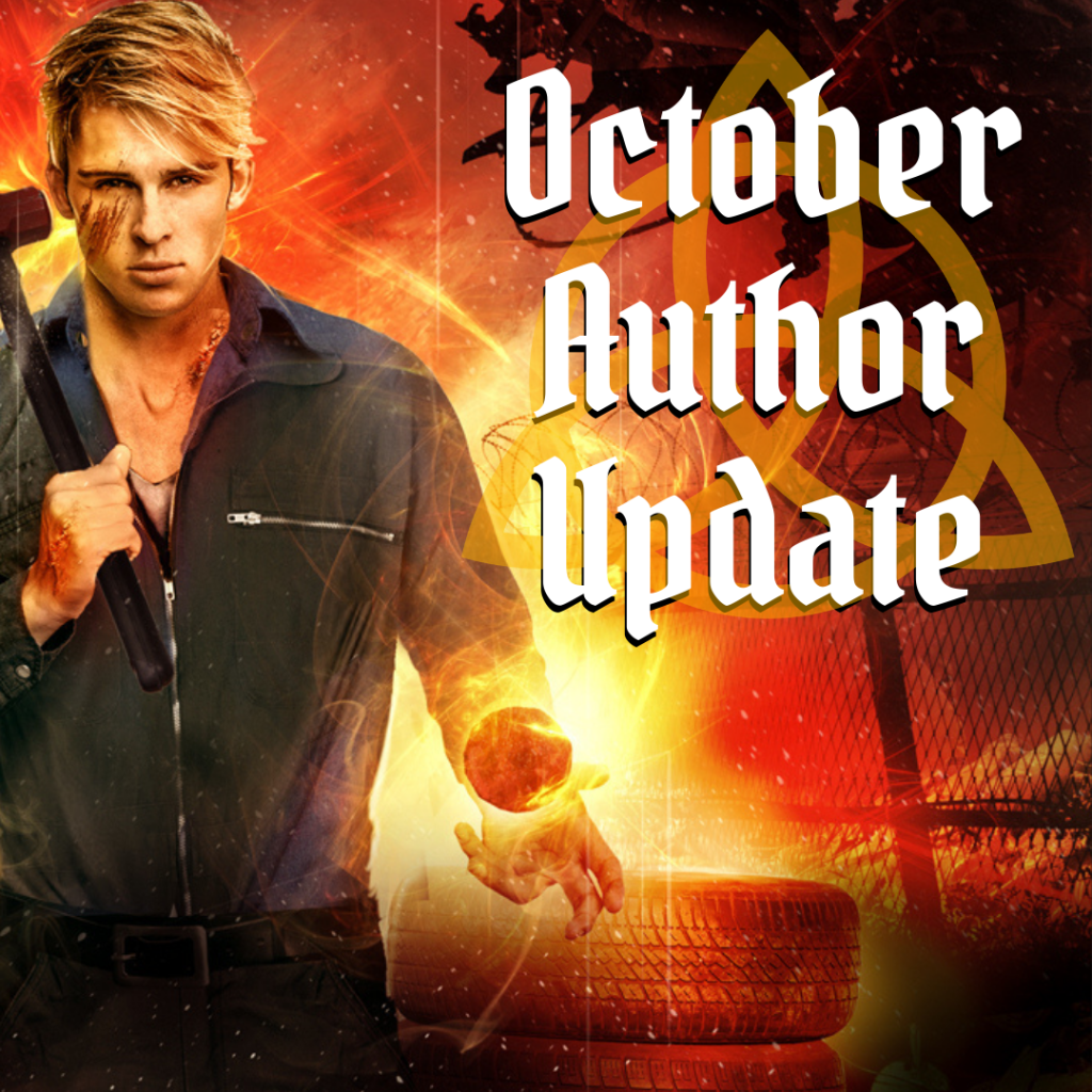 urban fantasy author update October 2020