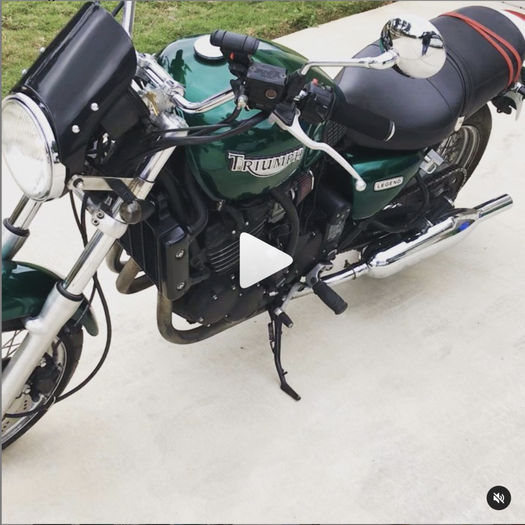Triumph Legend TT book research