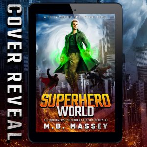 cover reveal of Superhero World