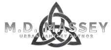 urban fantasy author MD Massey logo