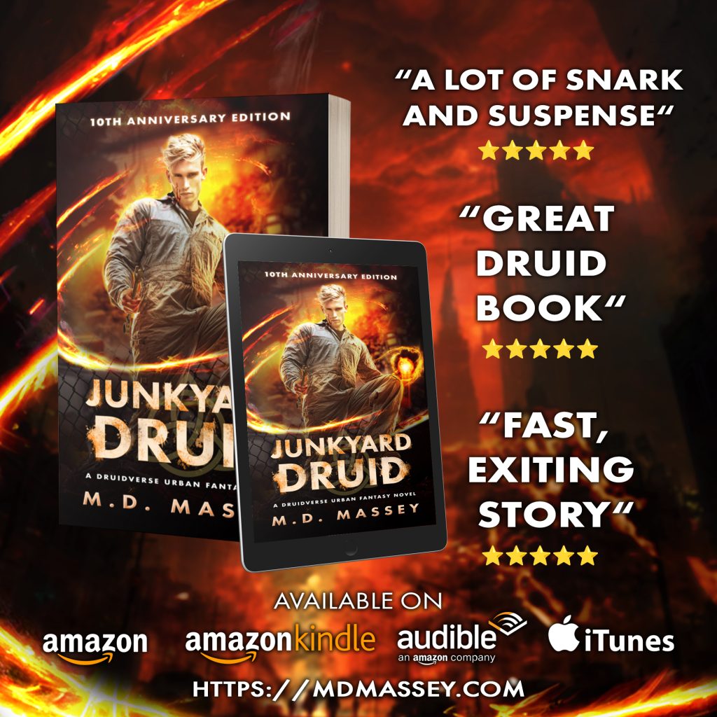 Junkyard Druid 10th Anniversary Edition promotional image.