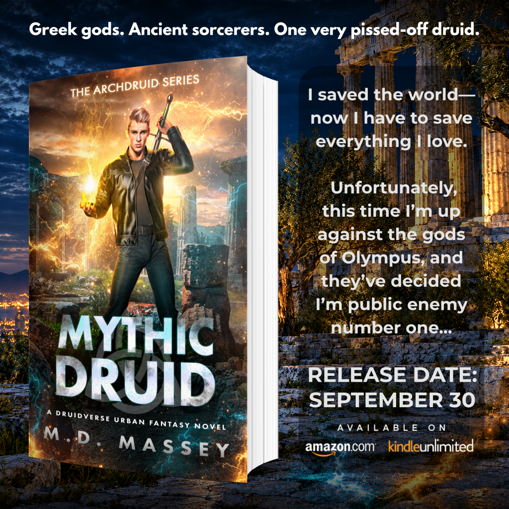 Mythic Druid the new Colin McCool novel from M.D. Massey